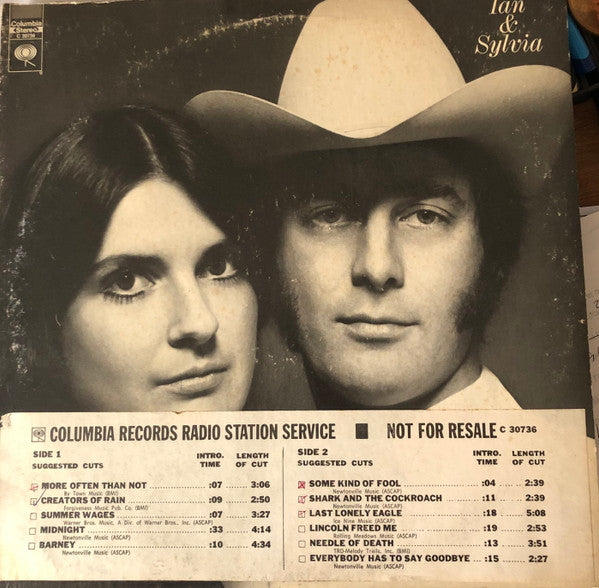 Ian & Sylvia : Ian & Sylvia (LP,Album)