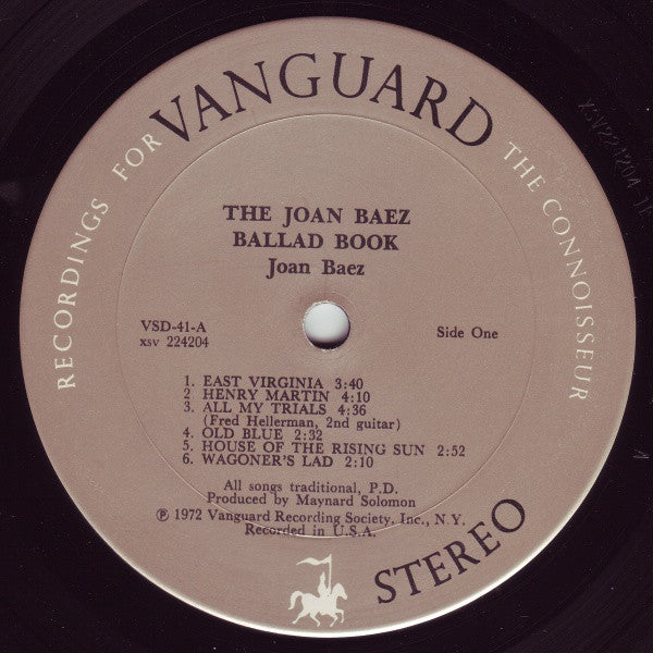 Joan Baez : The Joan Baez Ballad Book (LP,Compilation)