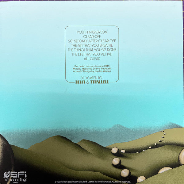 Timothy Fife : Clear Off (LP,Album,Limited Edition,Numbered,Stereo)