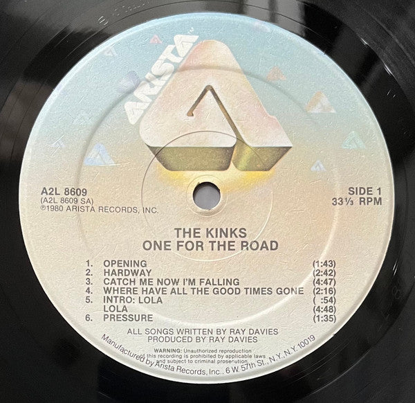 Kinks, The : One For The Road (LP,Album)