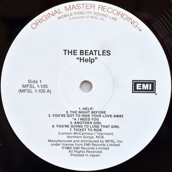 Beatles, The : Help! (LP,Album,Limited Edition,Reissue,Remastered,Stereo)