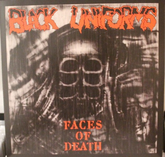 Black Uniforms : Faces Of Death (LP,Album,Limited Edition,Numbered,Reissue)