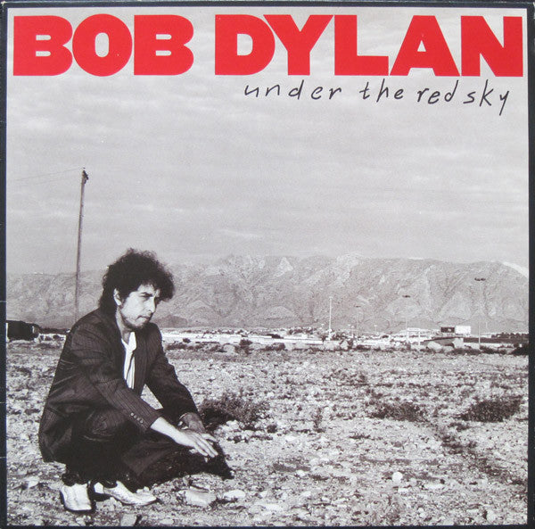 Bob Dylan : Under The Red Sky (LP,Album,Stereo)
