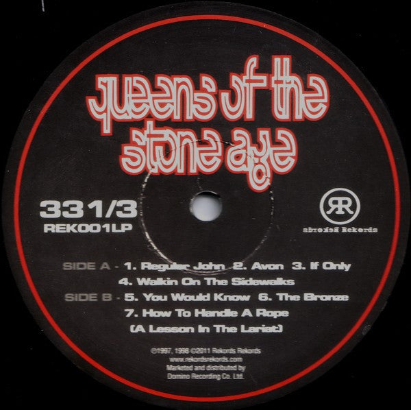Queens Of The Stone Age : Queens Of The Stone Age (LP,Album,Reissue,Remastered)