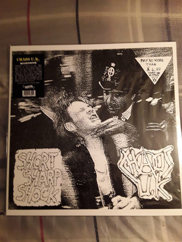 Chaos UK : Short Sharp Shock (LP,Reissue)