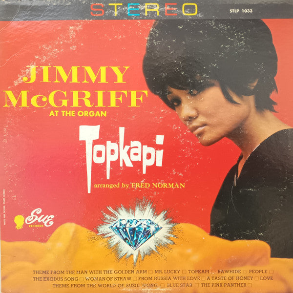 Jimmy McGriff : Topkapi (LP,Album,Stereo)
