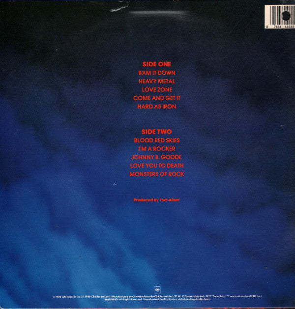 Judas Priest : Ram It Down (LP,Album)