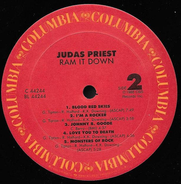 Judas Priest : Ram It Down (LP,Album)