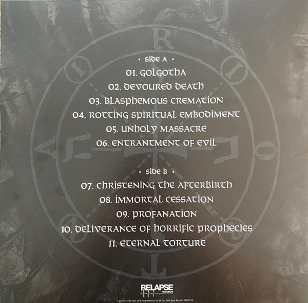 Incantation : Onward To Golgotha (LP,Album,Reissue,Remastered)