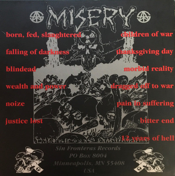 Misery (4) : The Early Years (LP,Compilation)