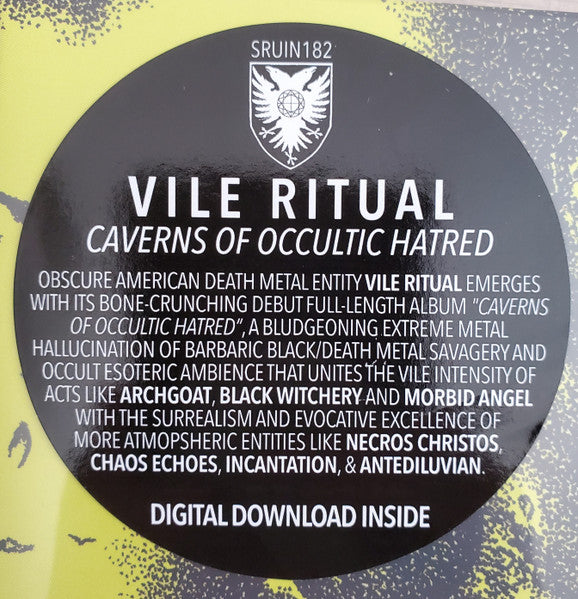 Vile Ritual : Caverns Of Occultic Hatred (LP,Album)