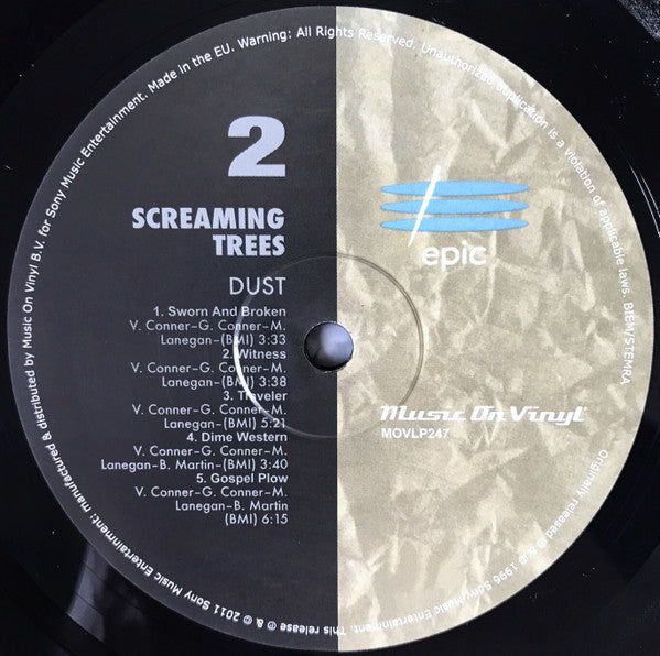 Screaming Trees : Dust (LP,Album,Reissue)