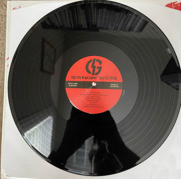 Generacion Suicida : Con La Muerte A Tu Lado (LP,Reissue)