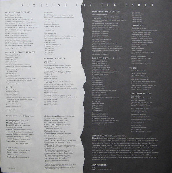 Warrior (6) : Fighting For The Earth (LP,Album)