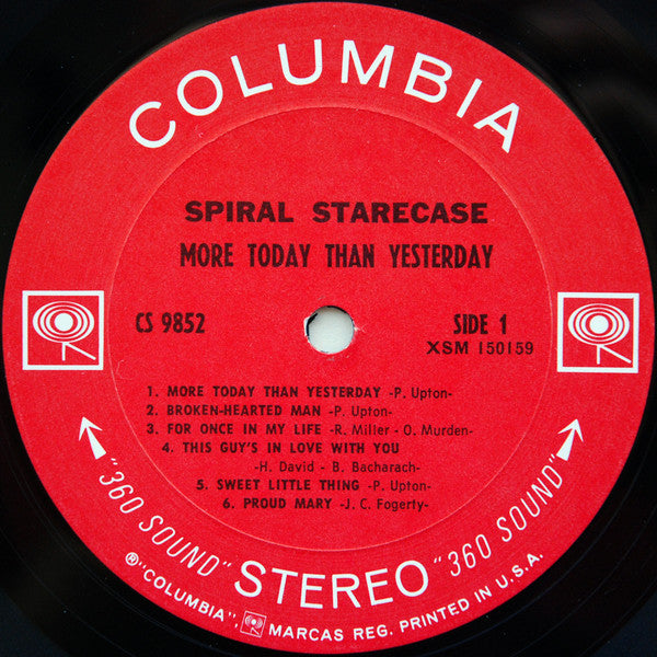 Spiral Starecase : More Today Than Yesterday (LP,Album)