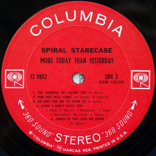 Spiral Starecase : More Today Than Yesterday (LP,Album)