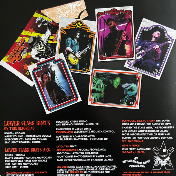 Lower Class Brats : Tales Of The Wild, The Ugly And The Damned (LP,Album)