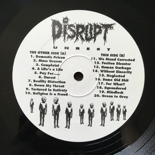 Disrupt : Unrest (LP,Album)