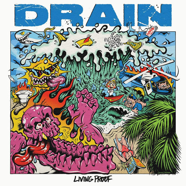 Drain (17) : Living Proof (12",45 RPM,Album,Limited Edition)
