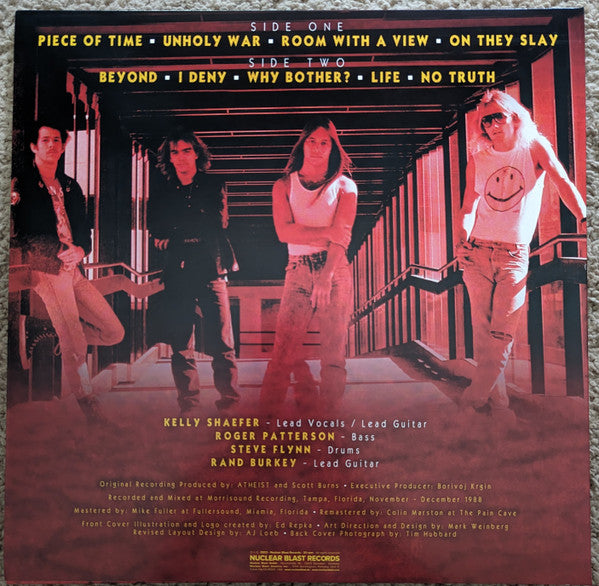 Atheist : Piece Of Time (LP,Album,Limited Edition,Reissue)