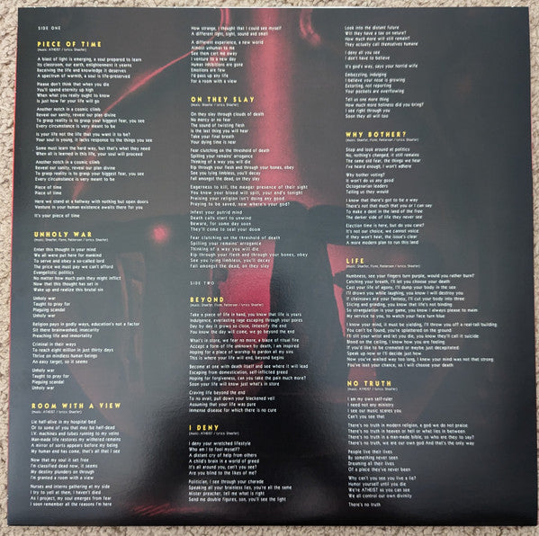 Atheist : Piece Of Time (LP,Album,Limited Edition,Reissue)