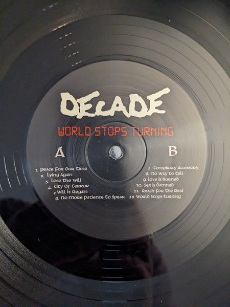 Decade (11) : World Stops Turning (LP,Album)