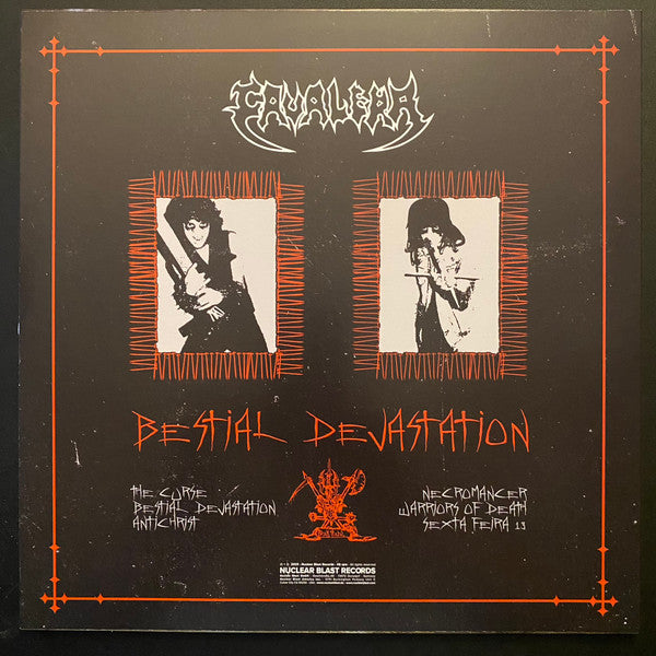 Cavalera : Bestial Devastation (12",45 RPM,EP,Limited Edition)