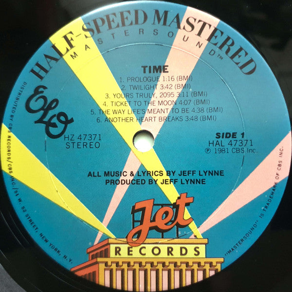 Electric Light Orchestra : Time (LP,Album,Stereo)