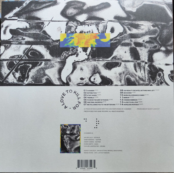 Chamber (12) : A Love To Kill For (LP,Album)