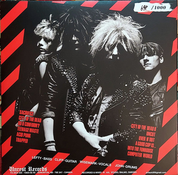 Black Uniforms : Faces Of Death (LP,Album,Limited Edition,Numbered,Reissue)