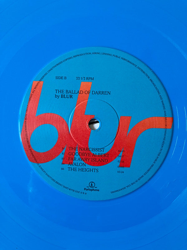 Blur : The Ballad Of Darren (LP,Album,Limited Edition)