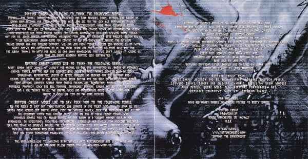 Rupture Christ : Molesting The Entrails Of The Disemboweled (Album,Reissue)