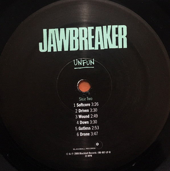 Jawbreaker : Unfun (Album,Remastered,LP,Repress)