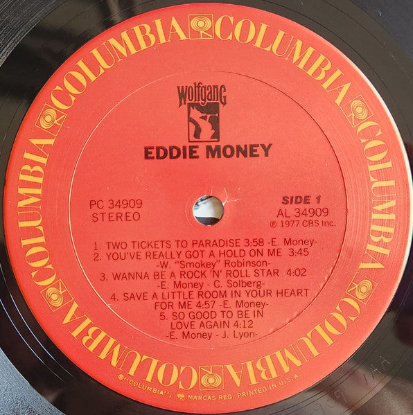 Eddie Money : Eddie Money (LP,Album,Reissue,Stereo)