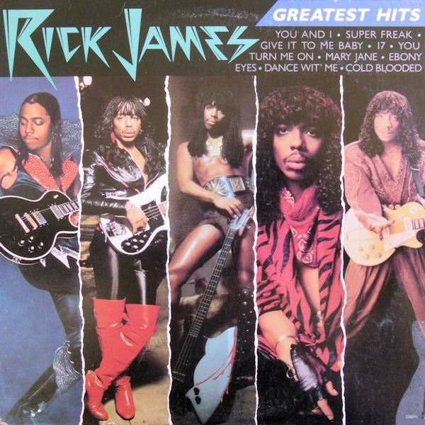 Rick James : Greatest Hits (LP,Compilation,Club Edition)