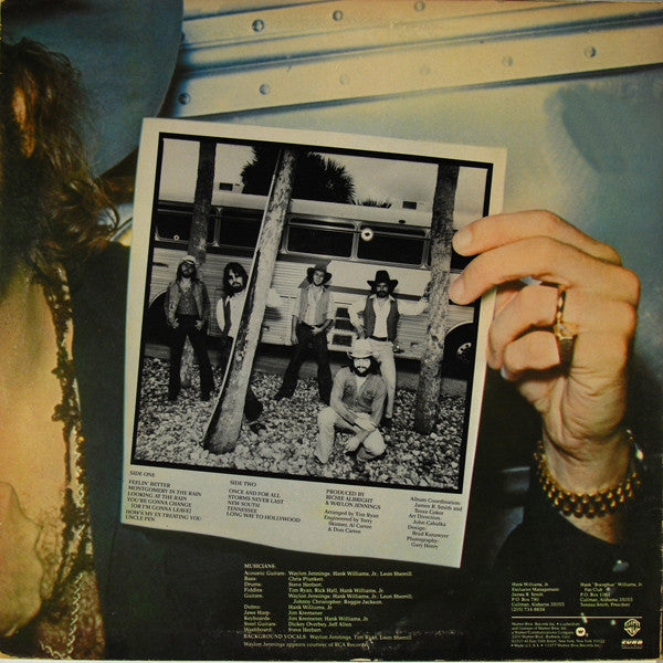 Hank Williams Jr. : The New South (LP,Album)