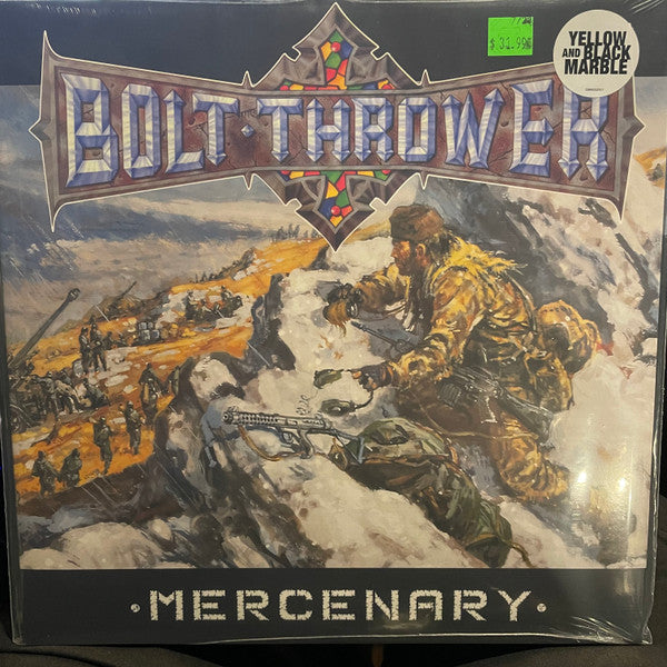 Bolt Thrower : Mercenary (LP,Album,Reissue)