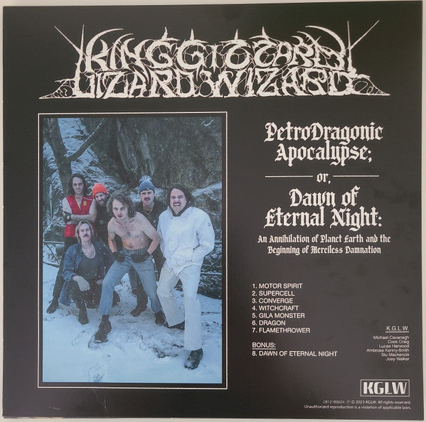 King Gizzard And The Lizard Wizard : Petrodragonic Apocalypse; Or, Dawn Of Eternal Night: An Annihilation Of Planet Earth And The Beginning Of Merciless Damnation (LP,Album)