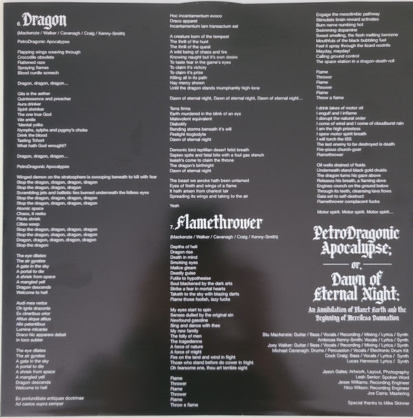 King Gizzard And The Lizard Wizard : Petrodragonic Apocalypse; Or, Dawn Of Eternal Night: An Annihilation Of Planet Earth And The Beginning Of Merciless Damnation (LP,Album)