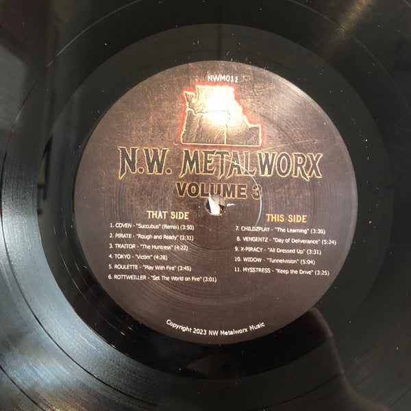 Various : NW Metalworx Volume 3 (LP,Compilation,Limited Edition,Numbered)