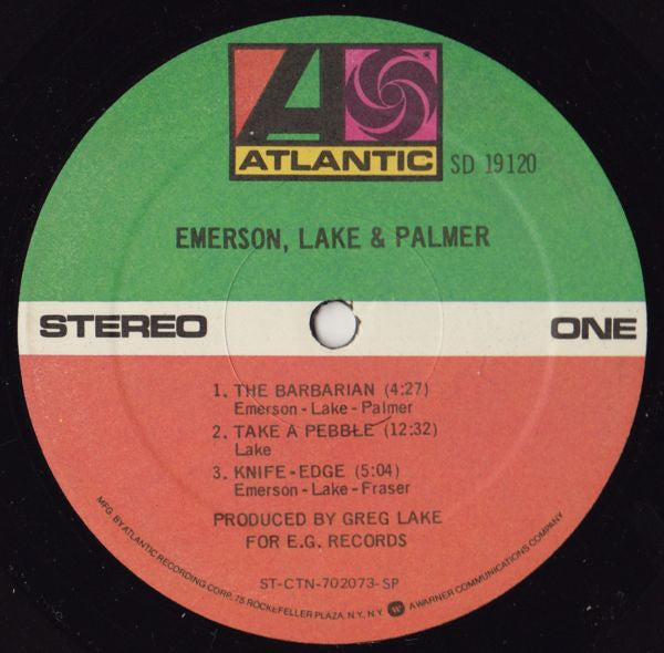 Emerson, Lake & Palmer : Emerson Lake & Palmer (LP,Album,Reissue)