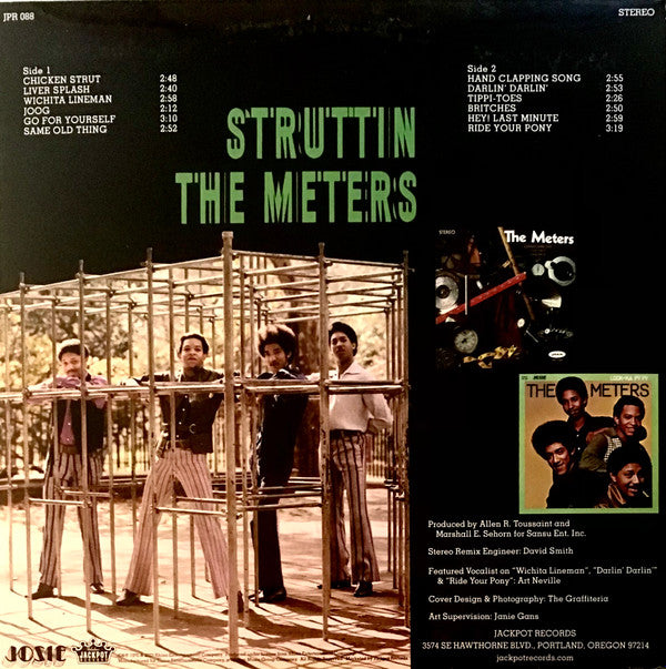 Meters, The : Struttin' (LP,Album,Limited Edition,Reissue)