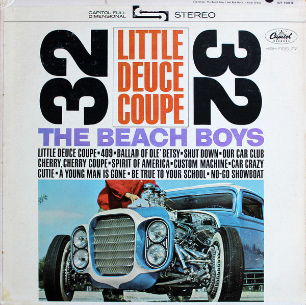 Beach Boys, The : Little Deuce Coupe (LP,Album,Stereo)