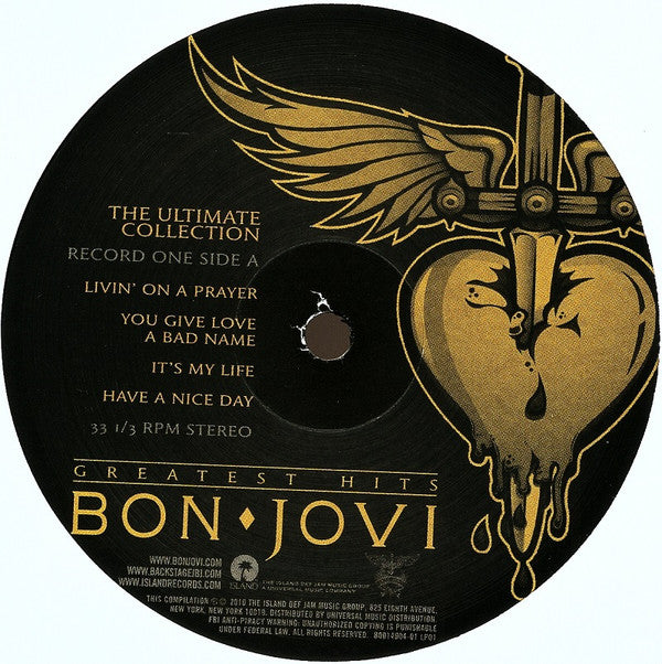 Bon Jovi : Greatest Hits - The Ultimate Collection (LP,Compilation,Limited Edition)