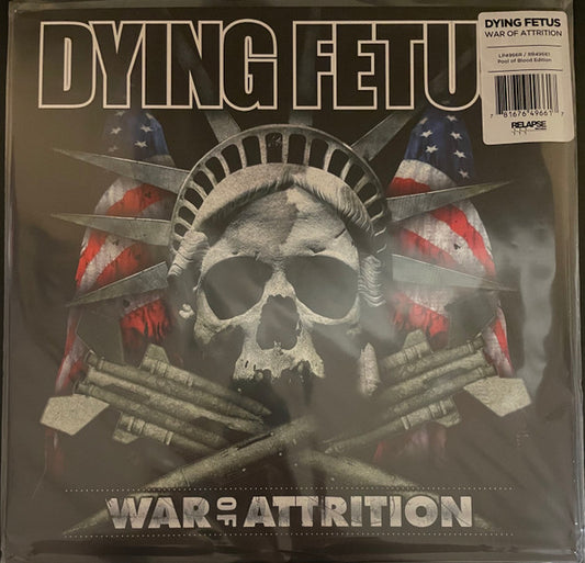 Dying Fetus : War Of Attrition (LP,Album,Reissue)