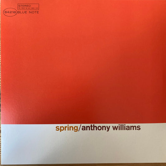 Anthony Williams : Spring (LP,Album,Reissue,Stereo)