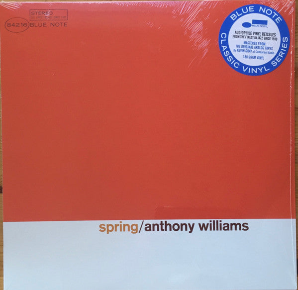 Anthony Williams : Spring (LP,Album,Reissue,Stereo)