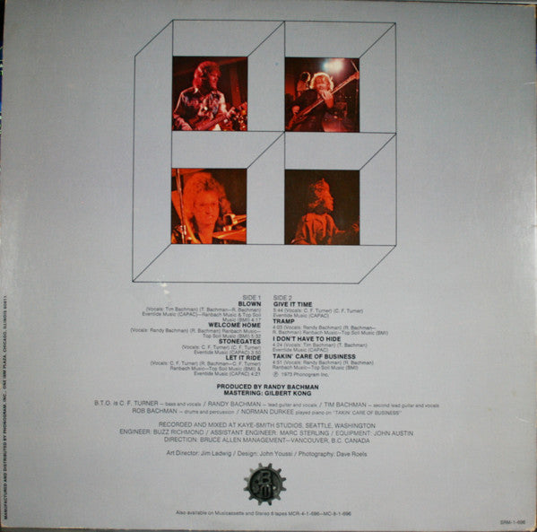 Bachman-Turner Overdrive : Bachman-Turner Overdrive II (LP,Album,Stereo)