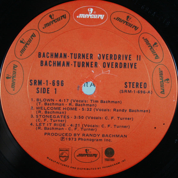 Bachman-Turner Overdrive : Bachman-Turner Overdrive II (LP,Album,Stereo)
