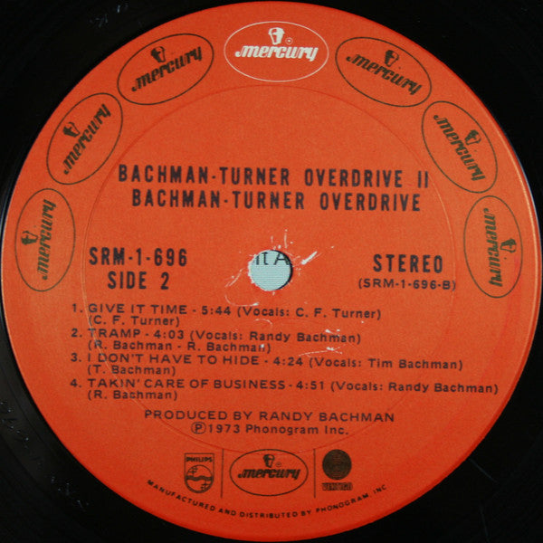 Bachman-Turner Overdrive : Bachman-Turner Overdrive II (LP,Album,Stereo)